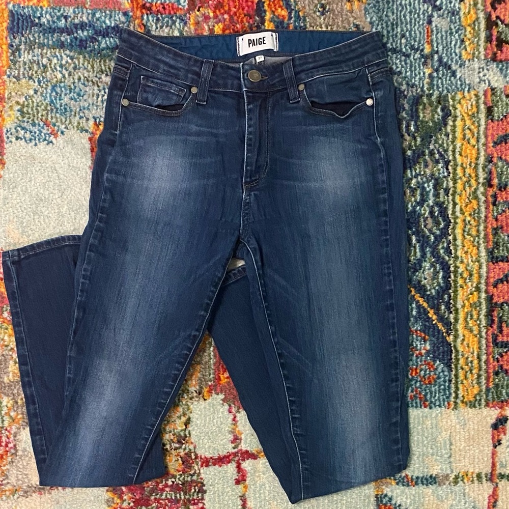 Paige Blue Jeans Size 27, Lightly Used